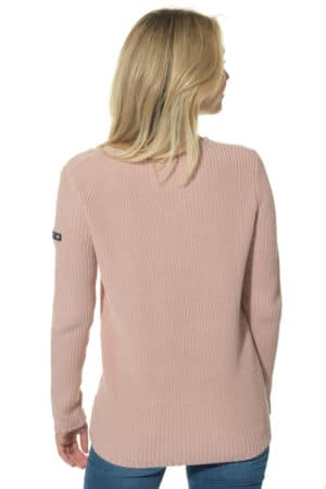 Pivoine : pull col V Hublot
