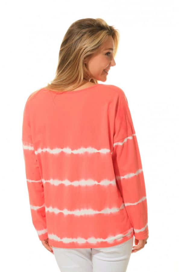 Paros : tee-shirt tie and dye oversize Hublot