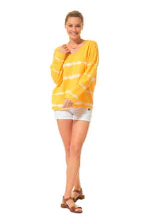 Paros : tee-shirt tie and dye oversize Hublot
