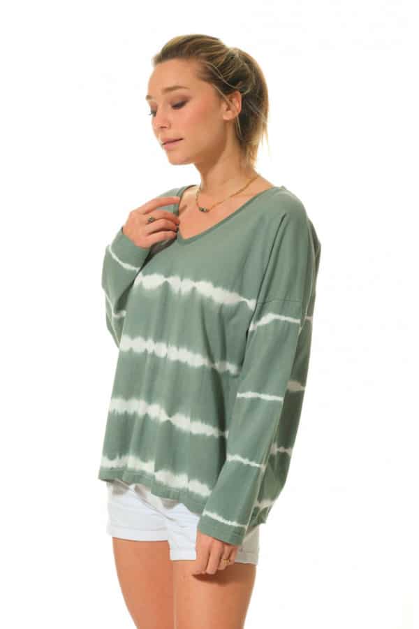 Paros : tee-shirt tie and dye oversize Hublot