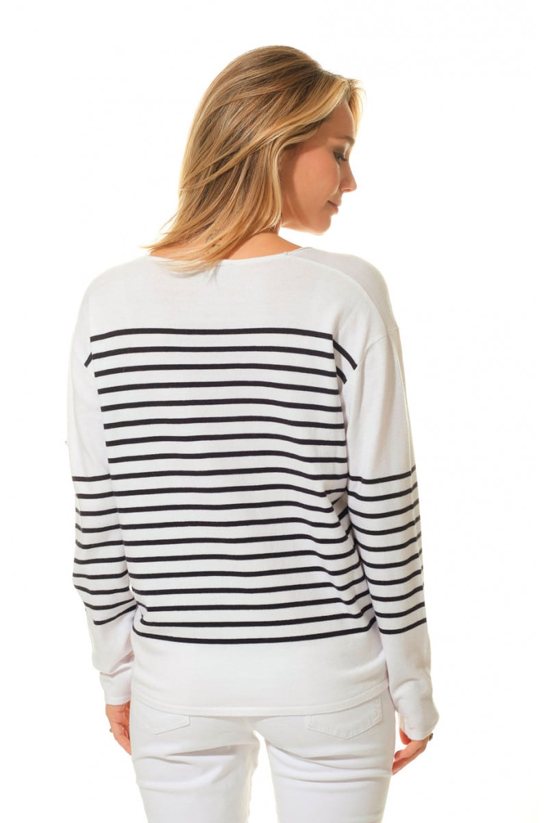 Marise : pull col V oversize Hublot Marise : pull col V oversize Hublot