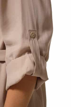 Carolane : robe chemise ceinturée Hublot