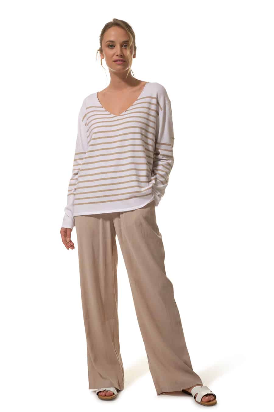 Marise : pull col V oversize Hublot Marise : pull col V oversize Hublot