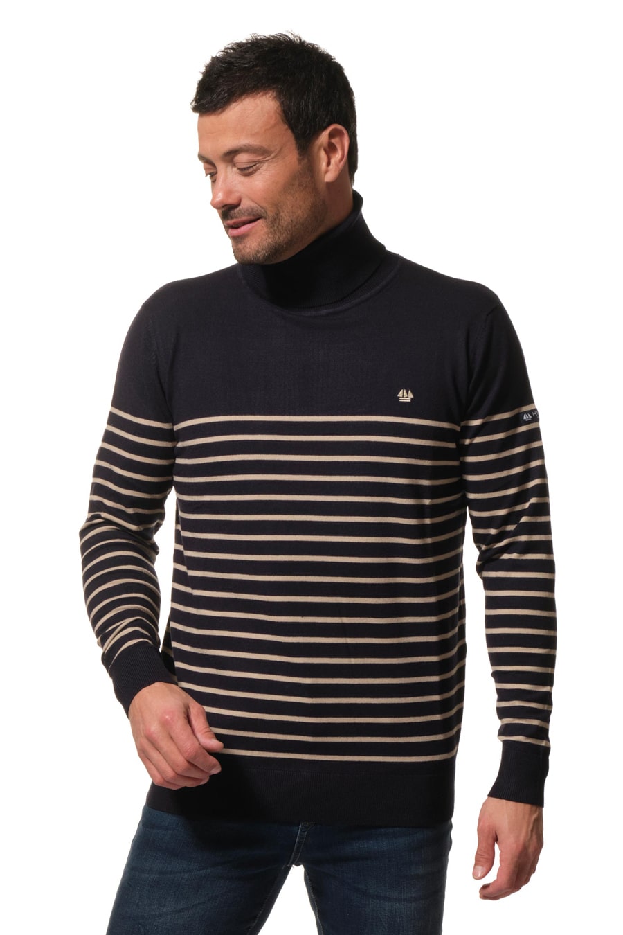 Epinay : pull col roulé Hublot