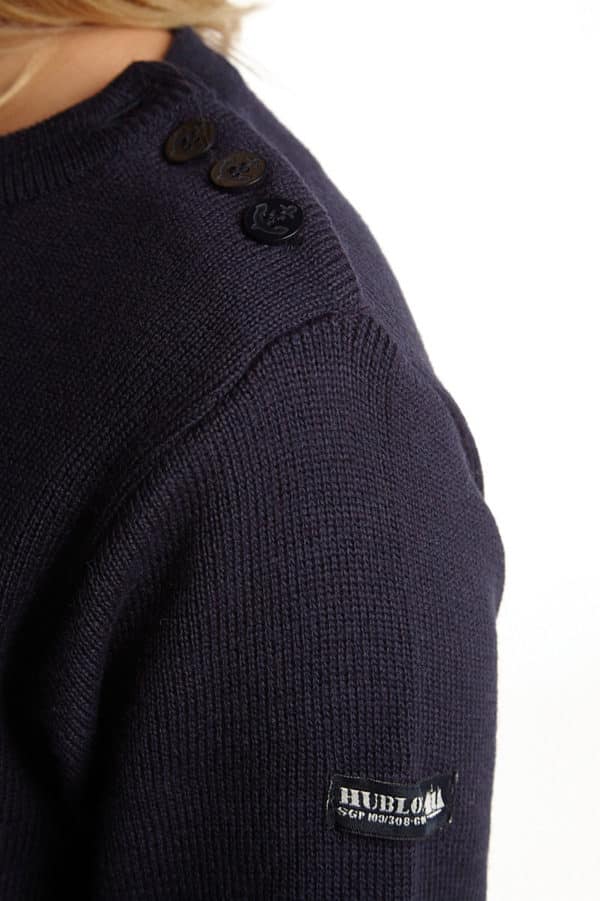 Andromede : pull marin iconique Hublot