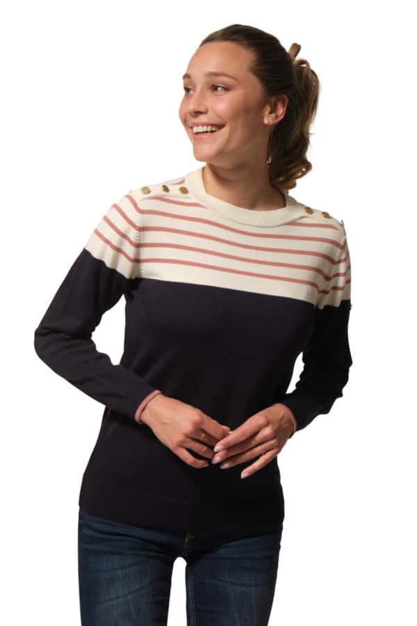 Dorianne : pull col rond Hublot