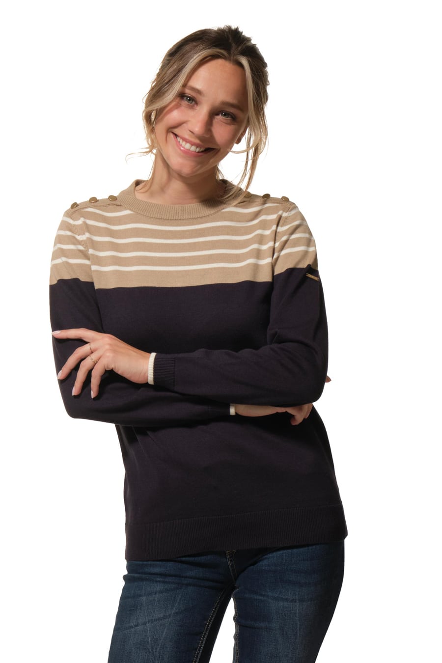 Dorianne : pull col rond Hublot