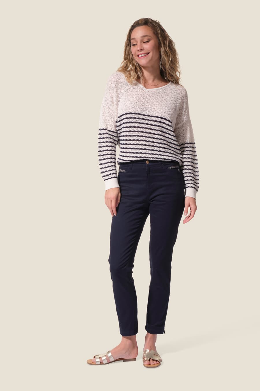 Aileen : pantalon Hublot mode marine