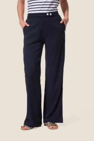 Cadene : pantalon fluide Hublot mode marine