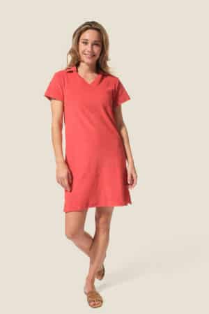 Dorothe : robe col polo Hublot mode marine