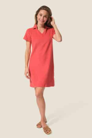 Dorothe : robe col polo Hublot mode marine