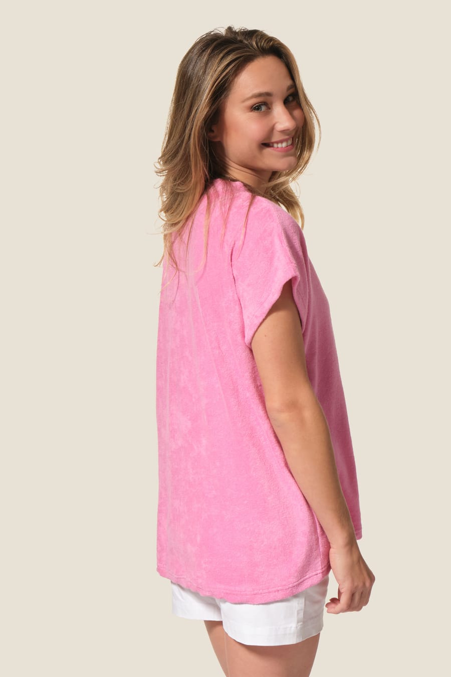 Malwina : tee-shirt éponge Hublot mode marine