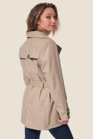 Marilise : trench coat Hublot mode marine