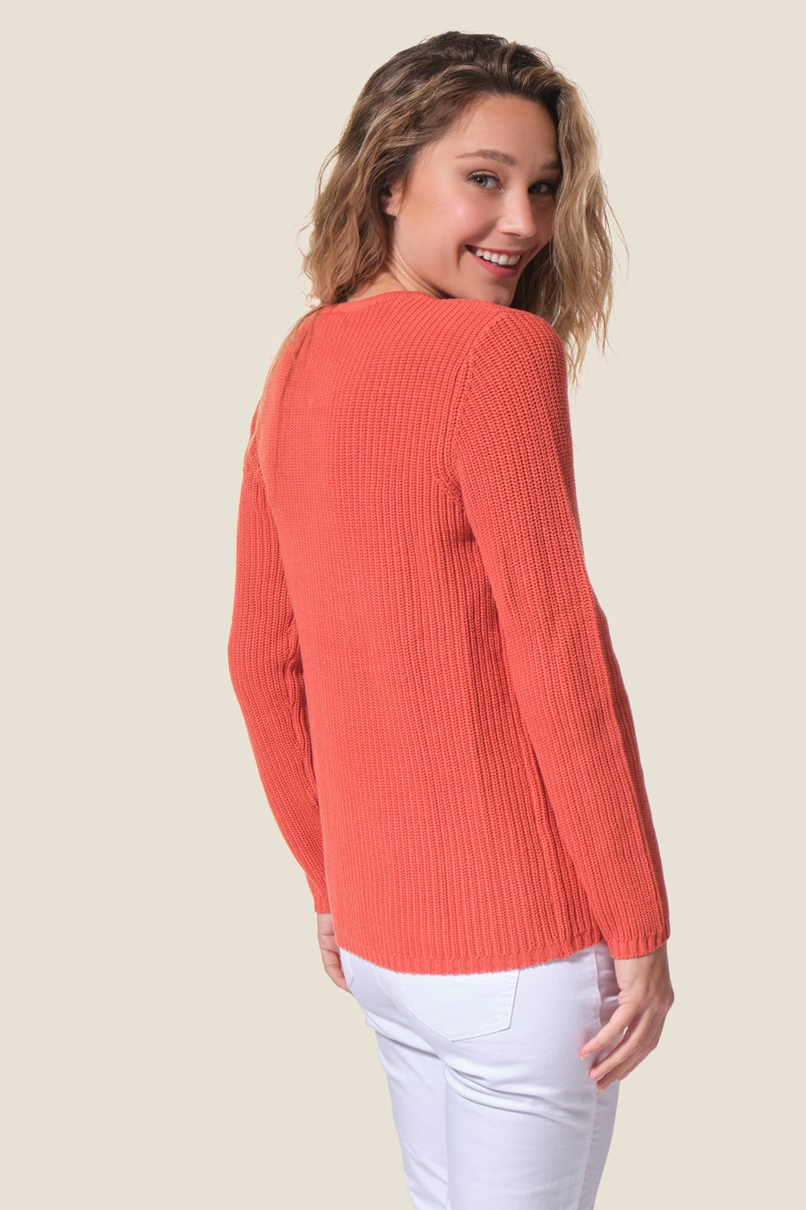 Pivoine : Hublot navy V-neck jumper Pivoine : pull col V Hublot mode marine