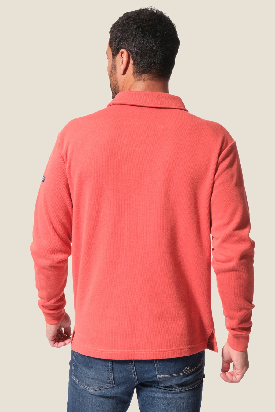 Gatsibo : pull col polo côte américaine Hublot mode marine Gatsibo : pull col polo côte américaine Hublot mode marine