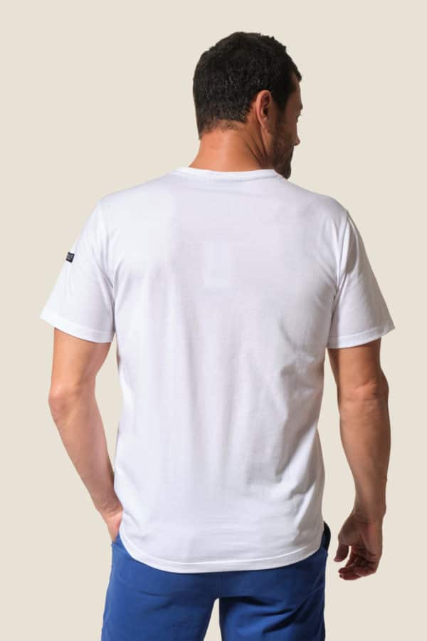Calveen : tee-shirt manches courtes Hublot mode marine