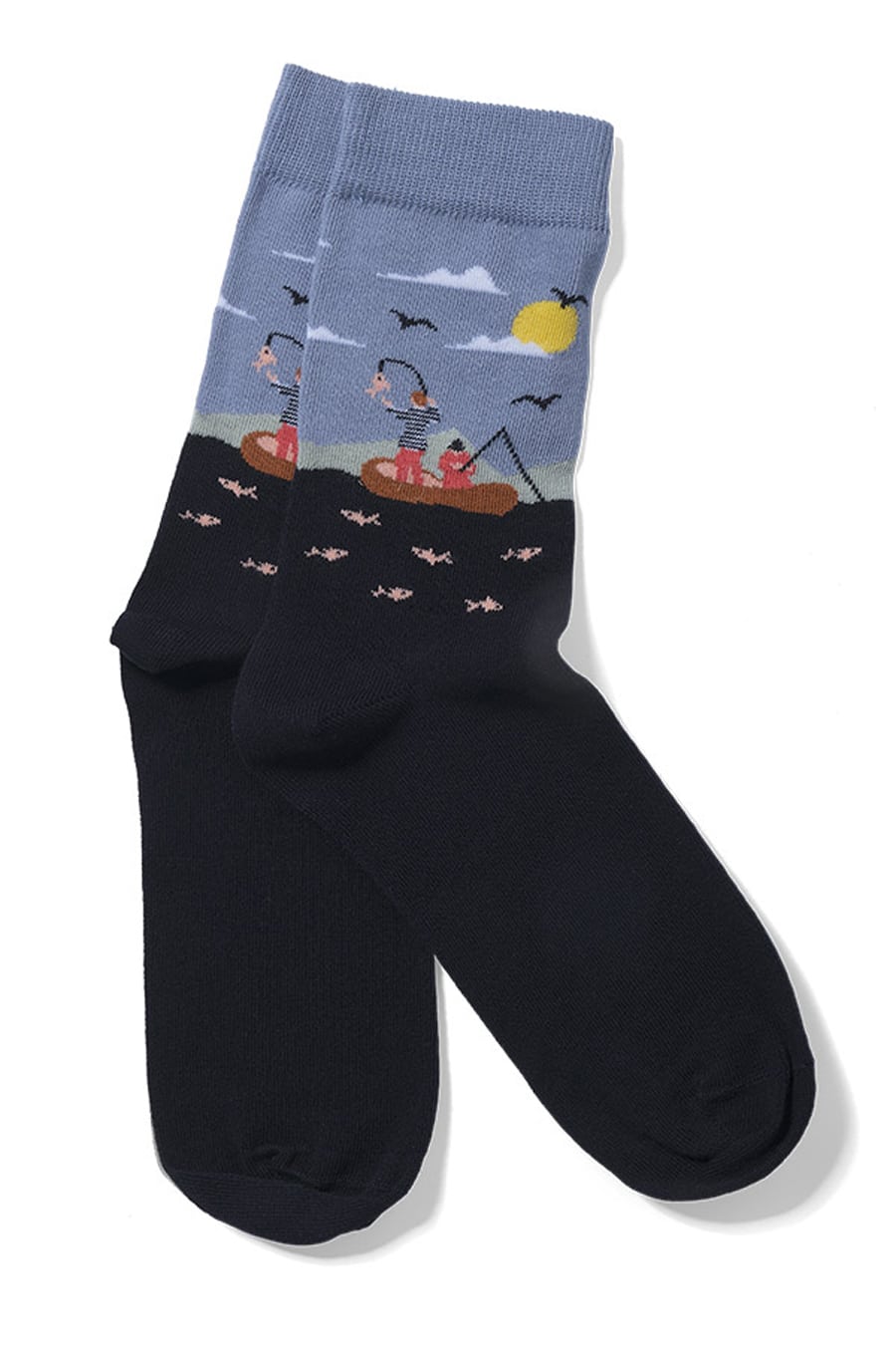 Pêcheur : chaussettes Hublot mode marine