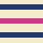 Ecru/Marine/Raspberry